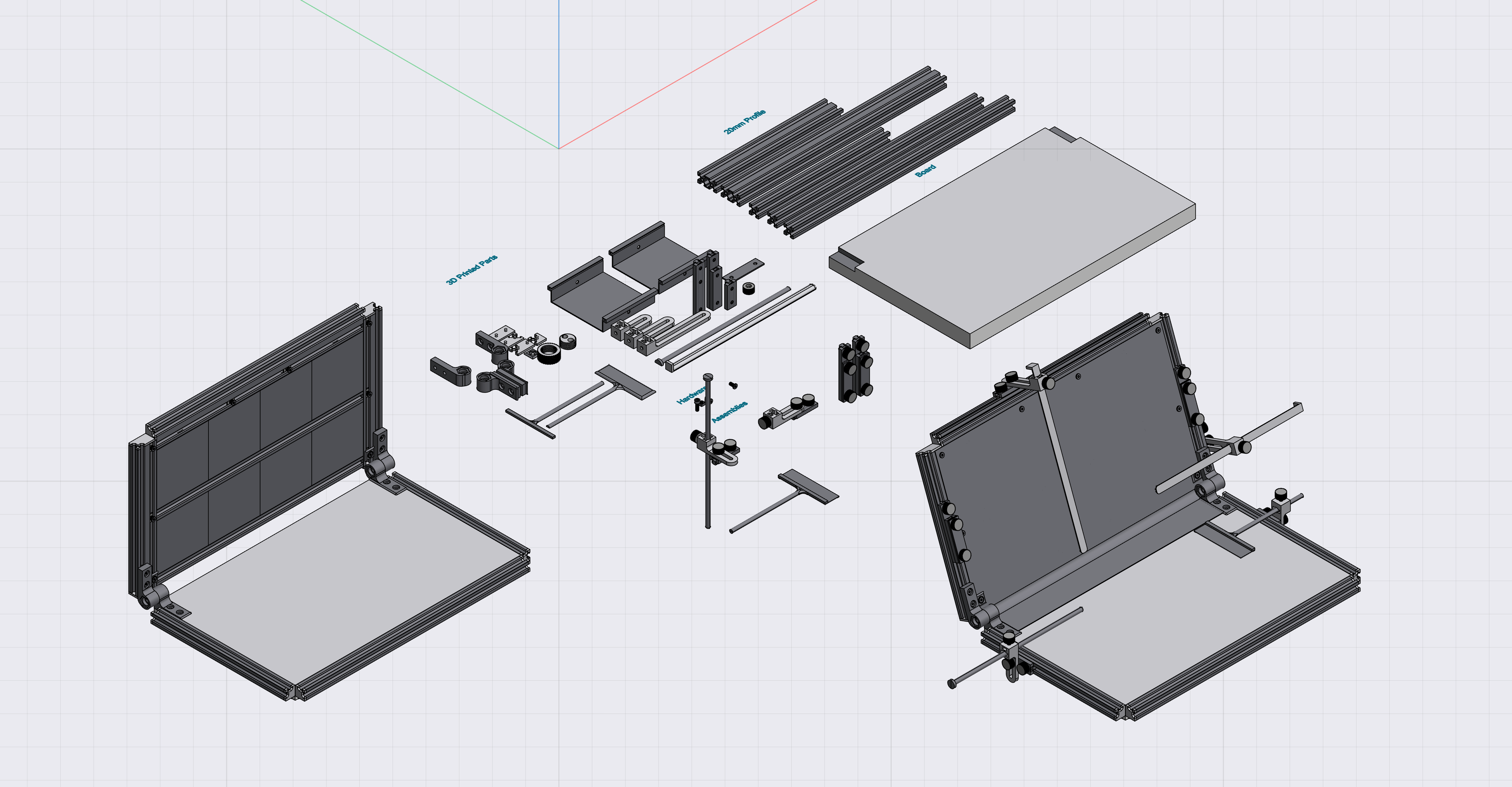 Qirab™ Conservation Cradle CAD